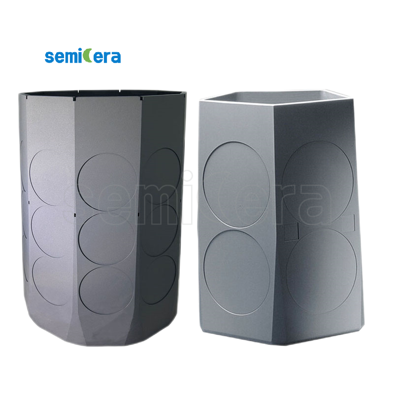 China SiC Coated Graphite Barrel alang sa Epitaxial Growth Suppliers,  Manufacturers - Advanced Customized SiC Coated Graphite Barrel alang sa  Epitaxial Growth -Semicera